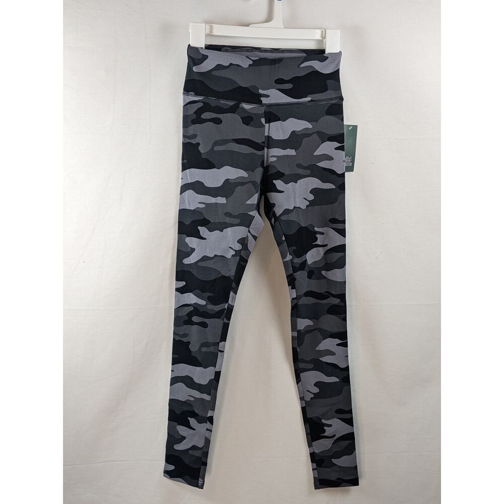 Wild Fable Leggings Camo Print High‎ Waist Gray XS Classic Slim Fit Yoga Workout